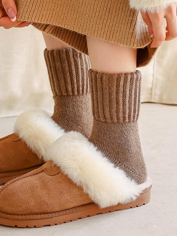 Womens Cozy Fall Socks