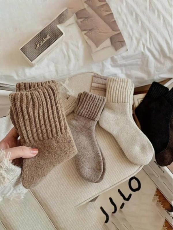 Womens Cozy Fall Socks