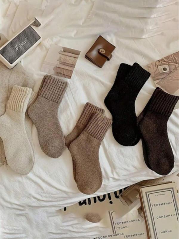 Womens Cozy Fall Socks