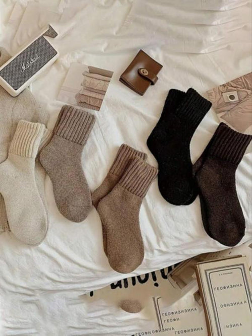 Womens Cozy Fall Socks